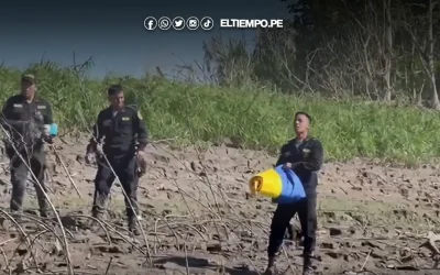 Tensión en la triple frontera: retiran bandera de Colombia en territorio peruano