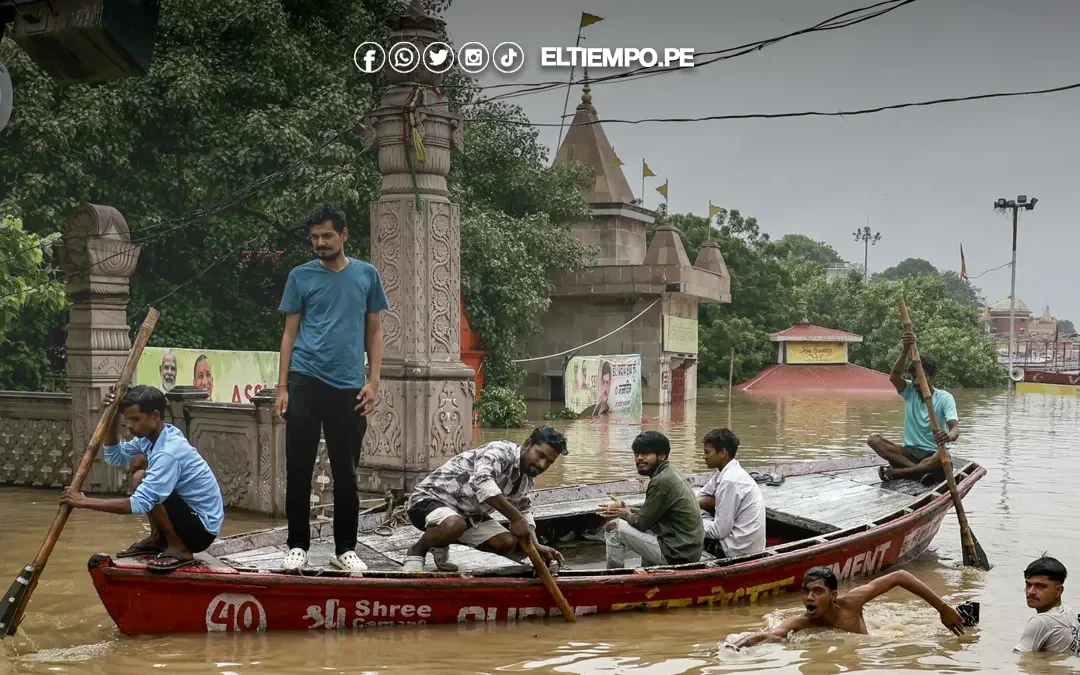 Tragedia en India: lluvias torrenciales causan 12 muertos y caos en el norte del país