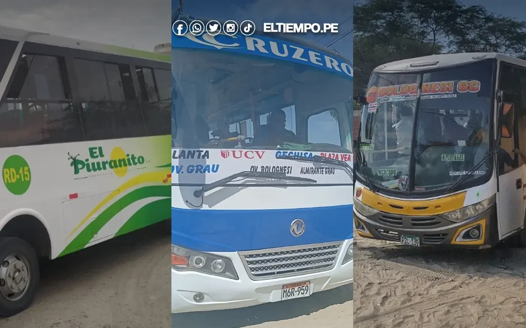 Transportistas en Piura defienden continuidad de rutas diametrales: 300 mil usuarios en riesgo de quedarse sin servicio