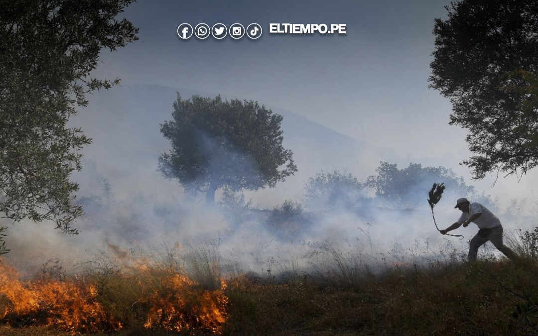 Albania: Un muerto y 500 turistas evacuados por incendios