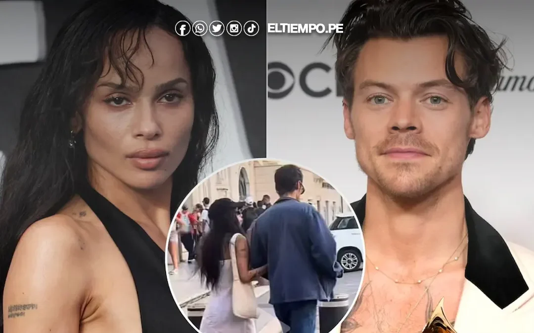 ¿Nuevo romance a la vista? Zoë Kravitz y Harry Styles son captados juntos en Roma