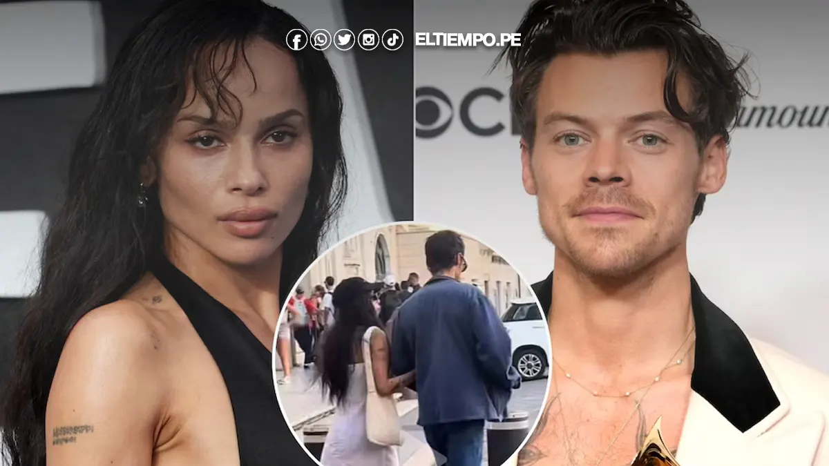 Zoë Kravitz y Harry Styles son captados juntos en Roma Zoë Kravitz y Harry Styles son captados juntos en Roma