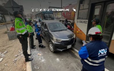 Poder Judicial condena a más de seis años de prisión a chofer que atropelló a fiscalizador de la ATU en San Juan de Lurigancho