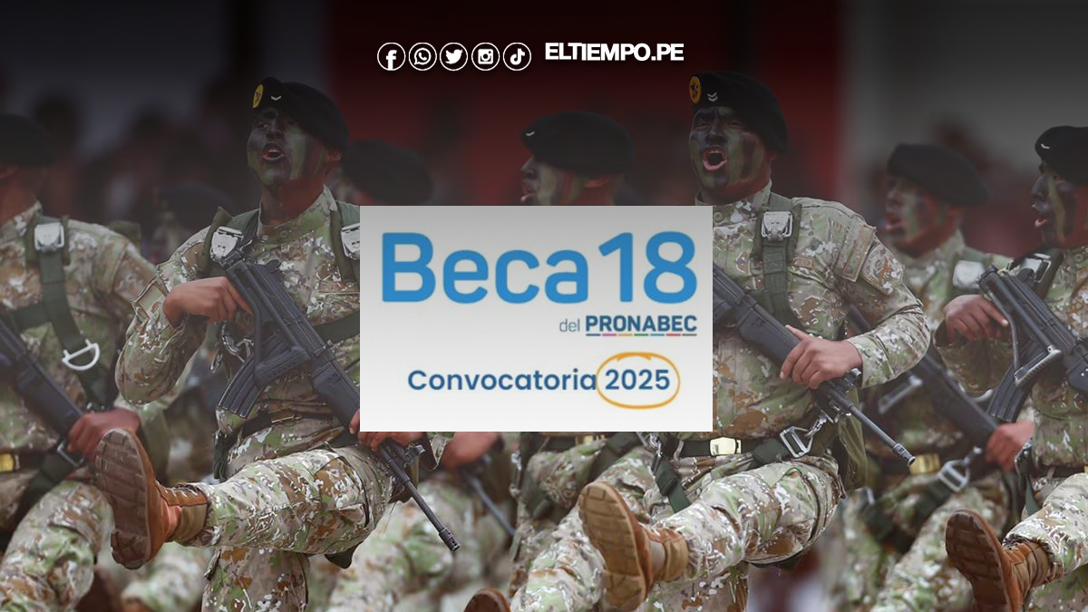 Beca 18 por prestar servicio militar 2025