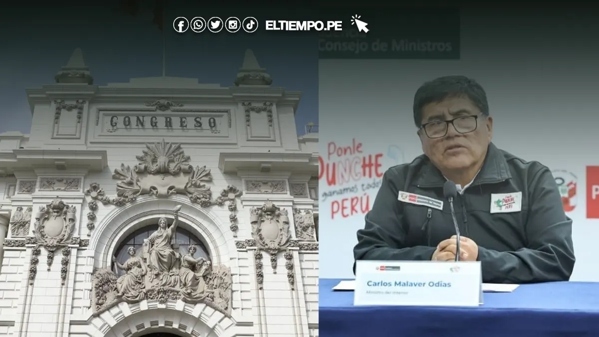 Congreso aprueba interpelación al ministro del Interior Carlos Malaver por aumento de violencia en el país