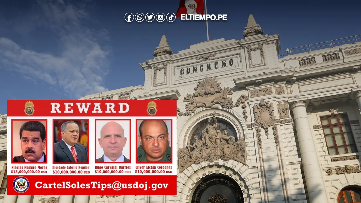 Congreso declaró al Cártel de los Soles como organización terrorista