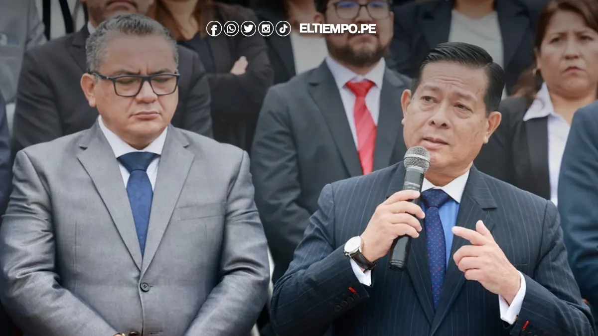 Eduardo Arana y Juan José Santiváñez Eduardo Arana y Juan José Santiváñez