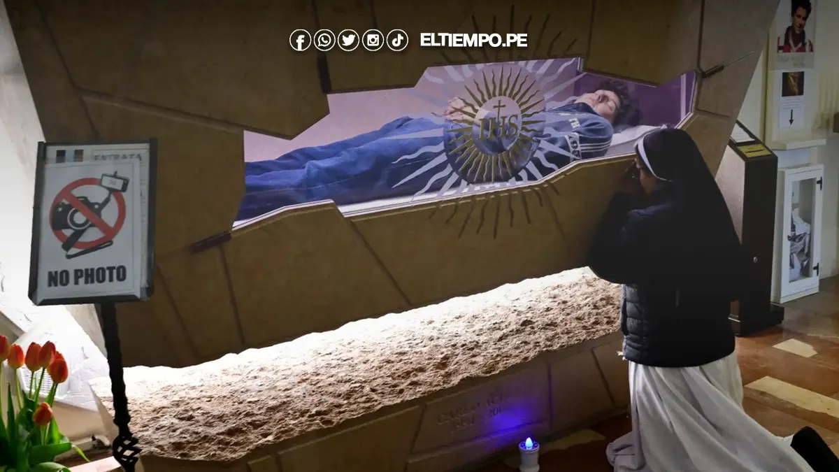 El papa León XIV canonizó a Carlo Acutis, el primer santo milenial