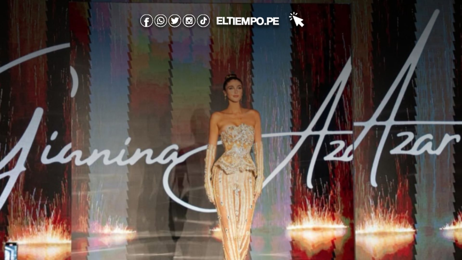 Ex Miss Perú Universo Alessi Rovegno