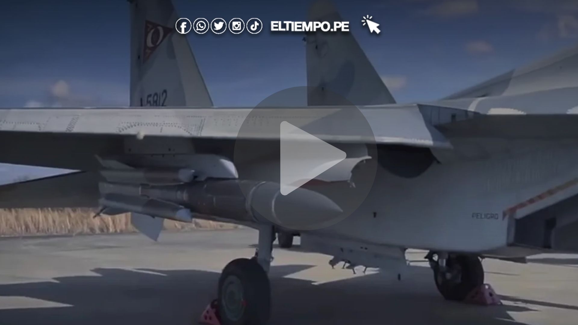 Fuerza Aérea venezolana difunde video de aviones Sukhoi armados