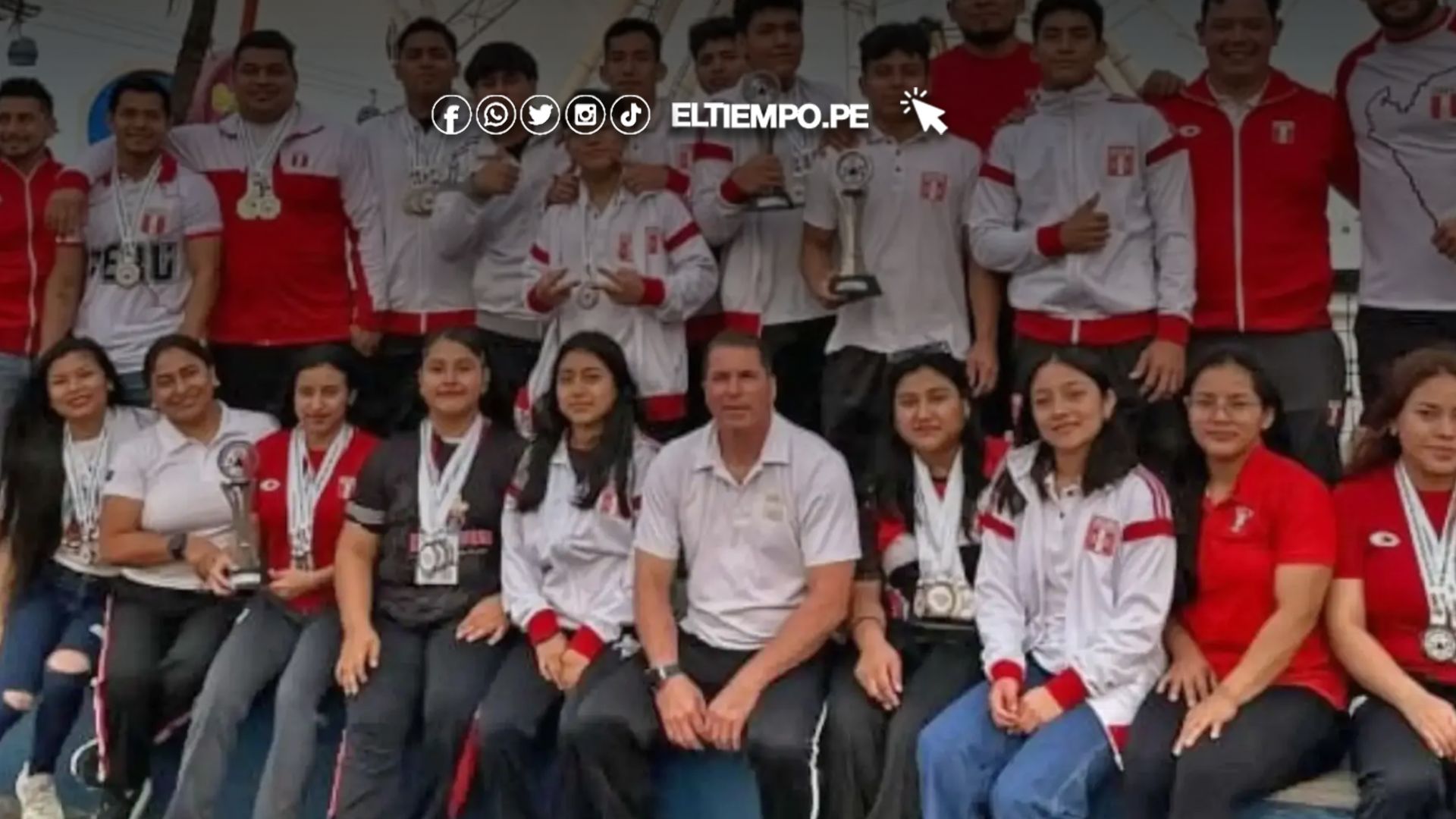 Selección peruana de levantamiento de pesas arrasa en el Sudamericano con 57 medallas