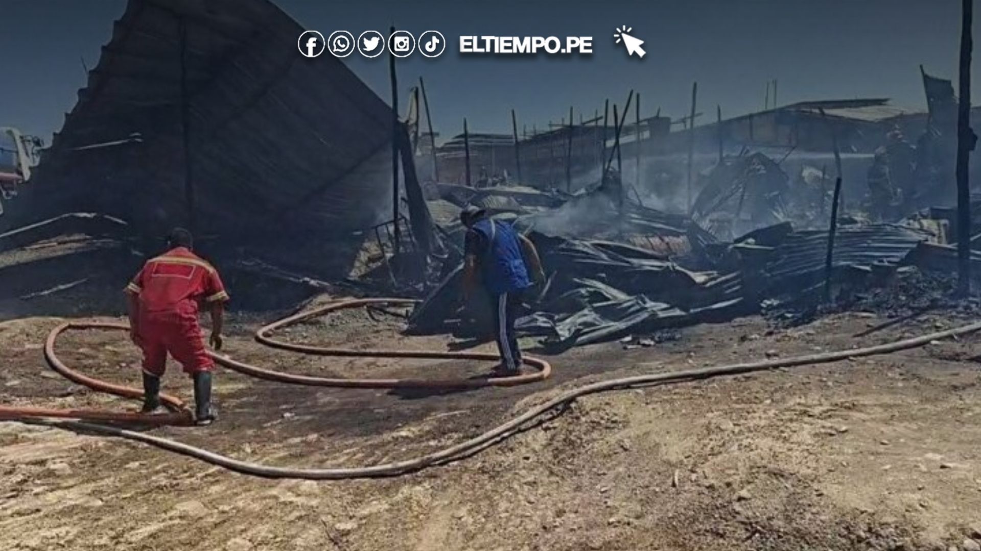 Incendio en Nuevo Sullana