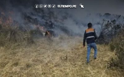 Incendios forestales se intensifican en Perú con 18 siniestros confirmados y 23 alertas vigentes