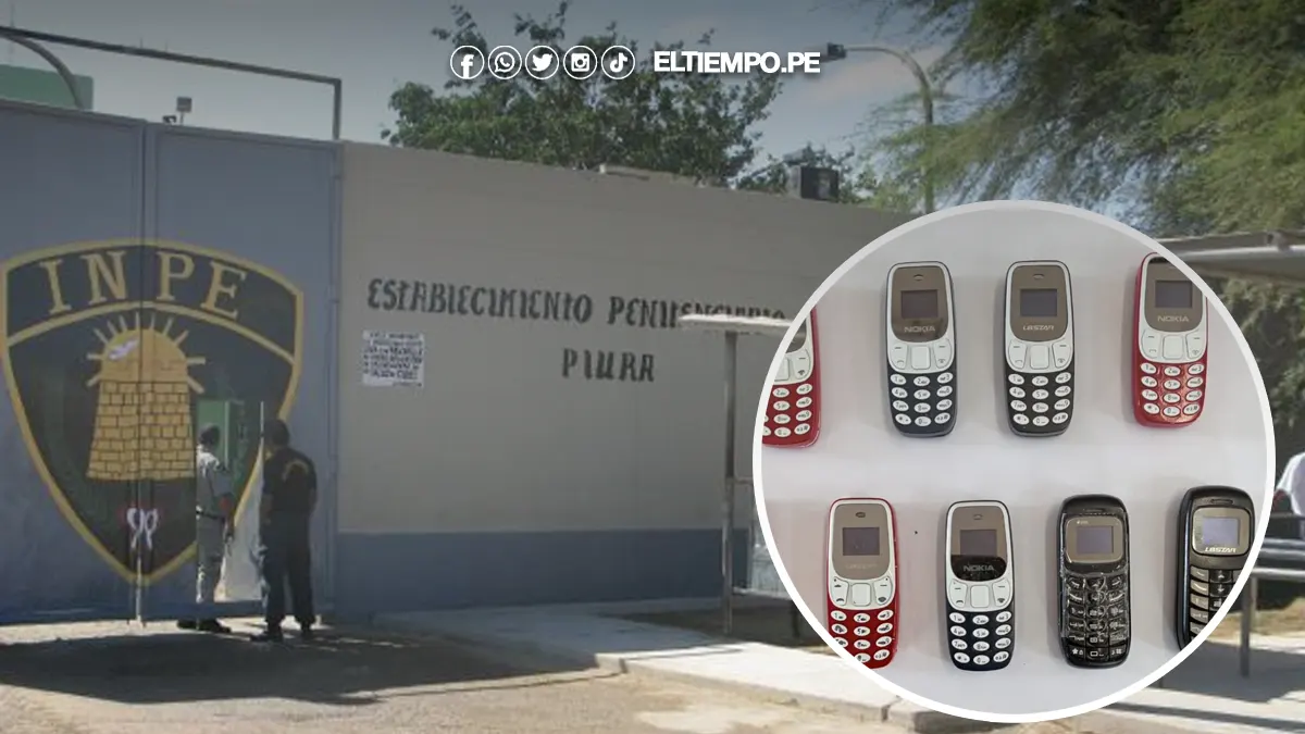 INPE incauta celulares y chips durante requisa en penal de Piura INPE incauta celulares y chips durante requisa en penal de Piura