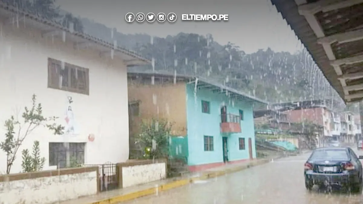 Lluvias en la sierra de Piura
