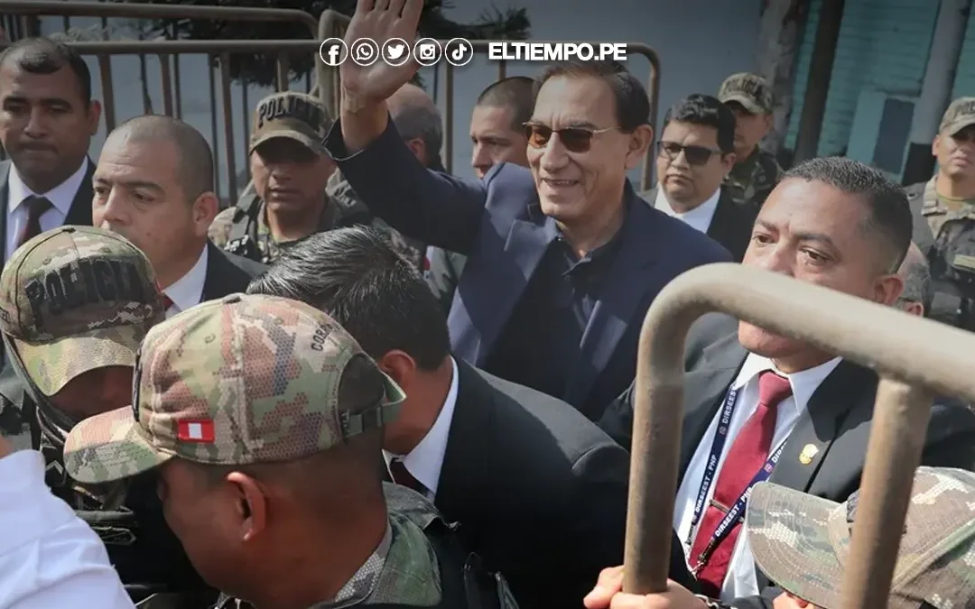 Martín Vizcarra tras salir del penal de Barbadillo: «No voy a fugarme ni a solicitar asilo»