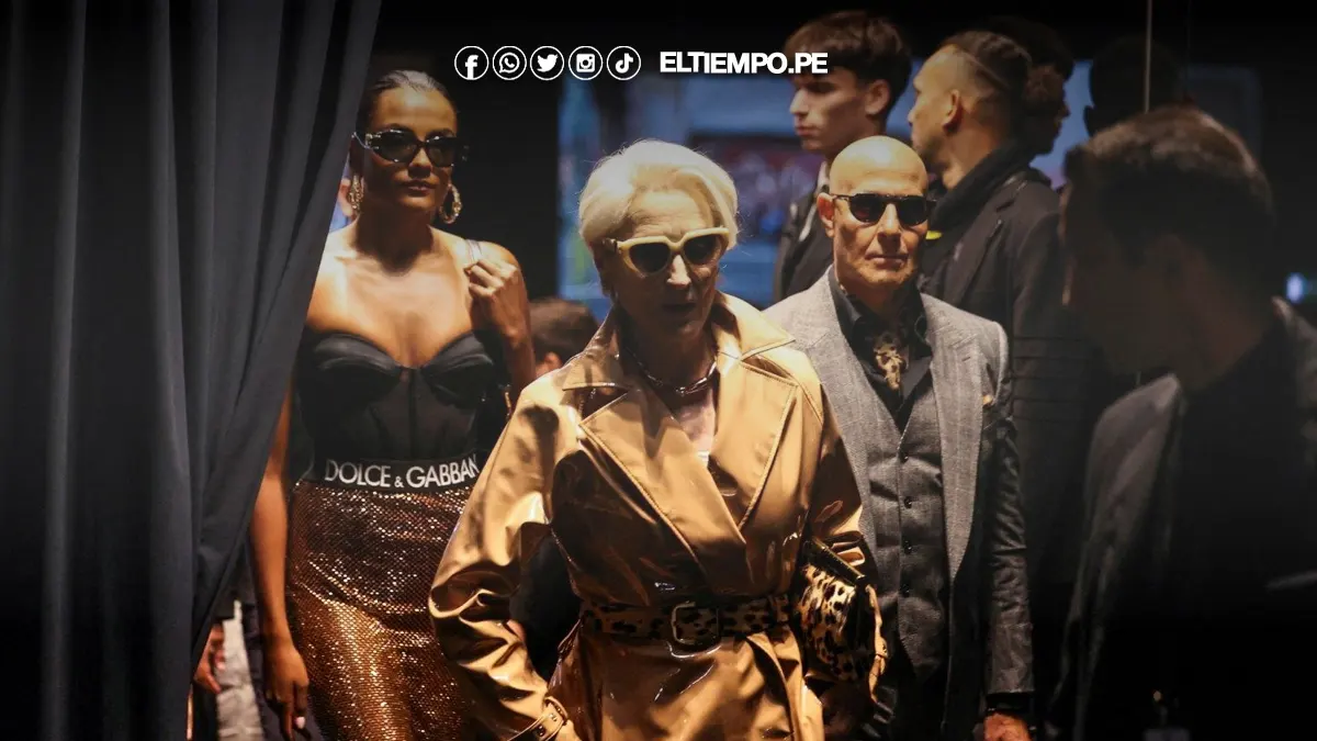 Meryl Streep revive a Miranda Priestly en la Semana de la Moda de Milán