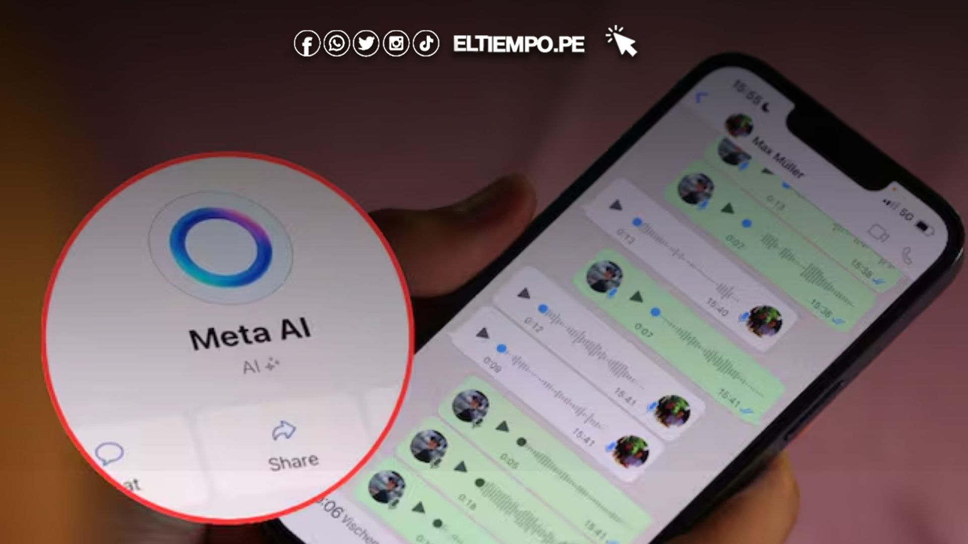 Meta IA lee mensajes de tu chat