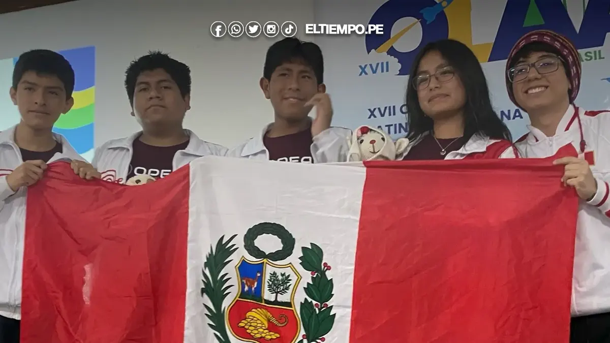 Perú gana cinco medallas de plata en la XVII Olimpiada Latinoamericana de Astronomía 2025