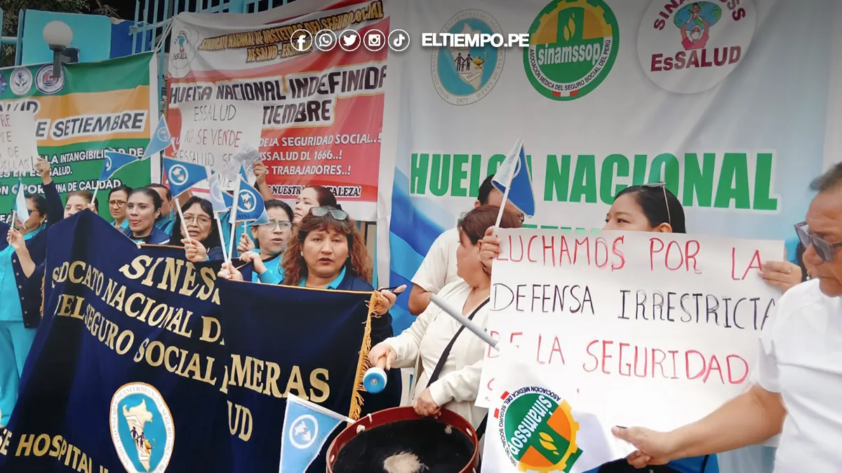 Piura Suspenden atenciones ambulatorias en Hospital Jorge Reátegui por huelga nacional de EsSalud