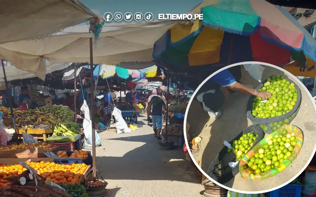 Precio del limón en Piura seguirá al alza por escasez de cosecha