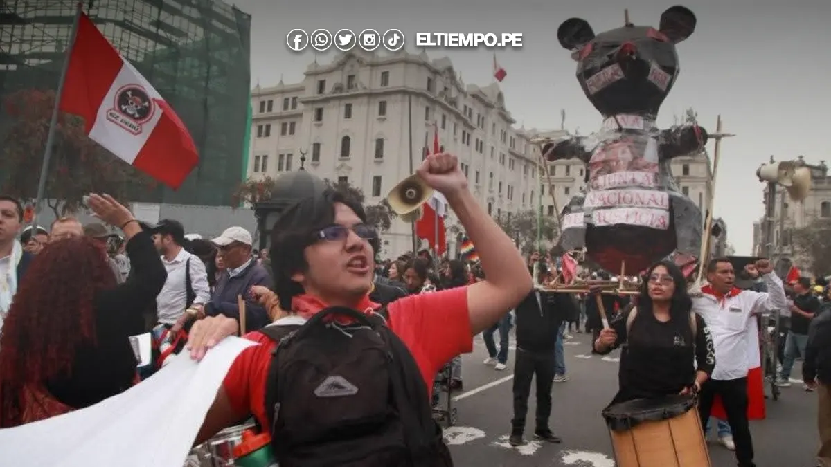 Protesta en Lima contra Dina Boluarte y el Congreso deja varios heridos entre manifestantes y periodistas