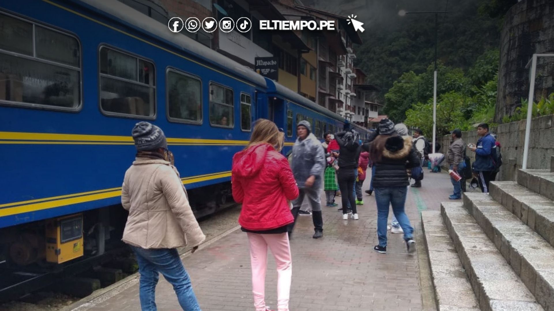 Turistas a Machupicchu