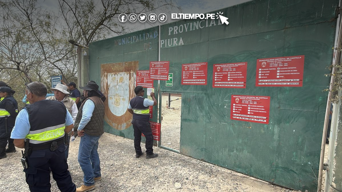 Alcaldes de Piura y Castilla se enfrentan por relleno sanitario