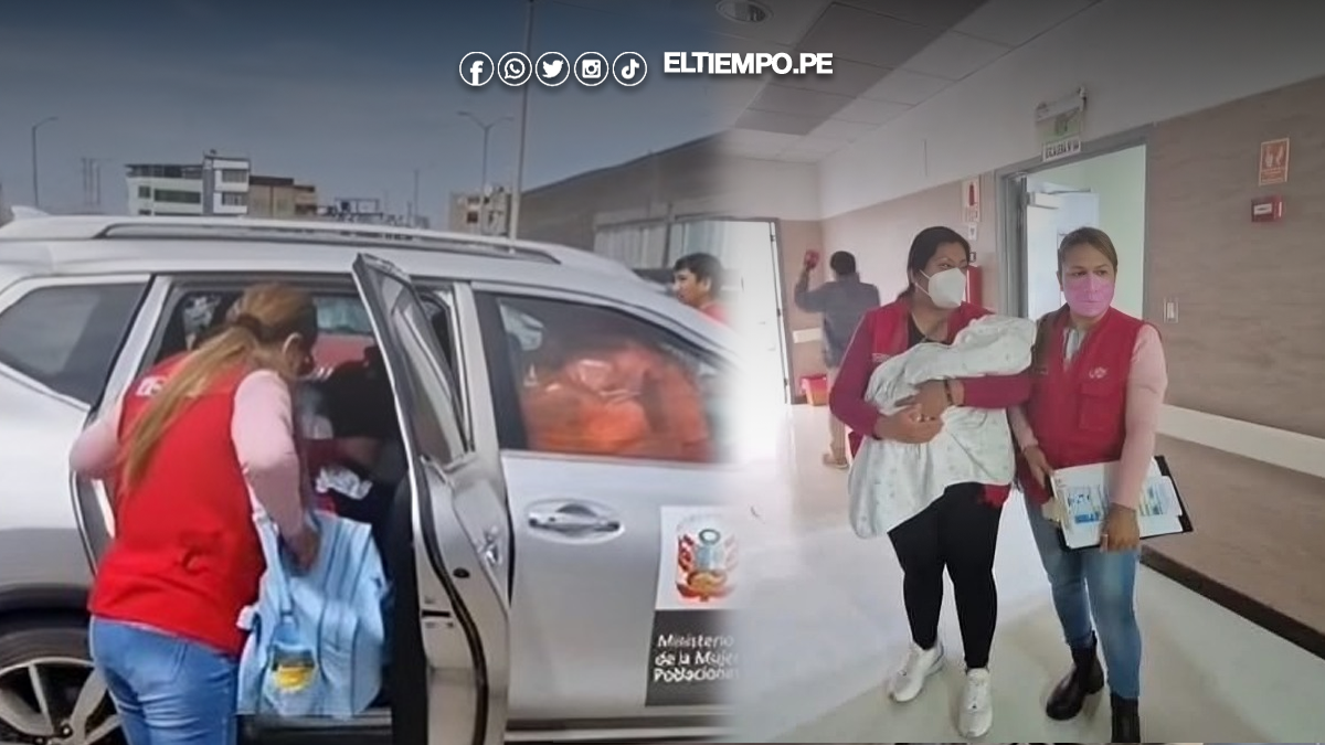 Bebé abandonado en Chiclayo supera enfermedad y es trasladado a albergue en Piura para iniciar una nueva vida