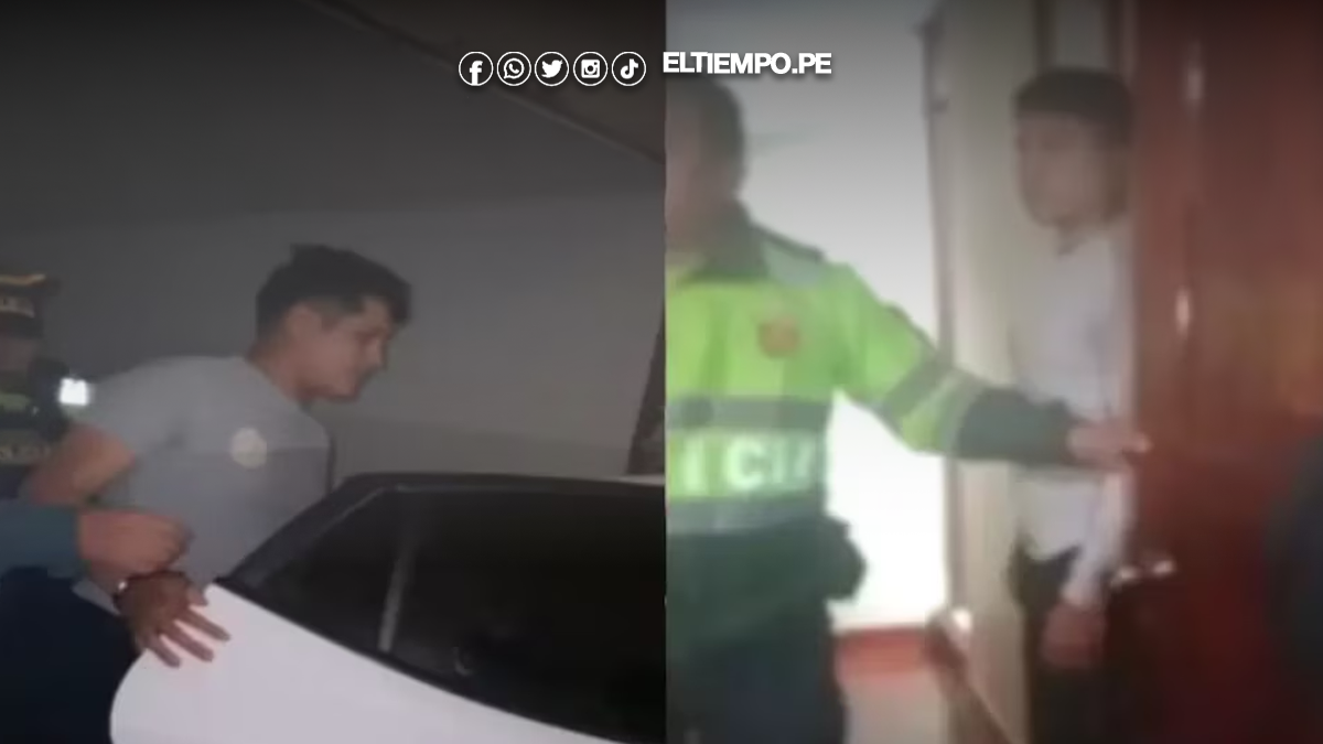 Detienen a dos policías tras ser hallados con menores desaparecidas en hostal de La Victoria Detienen a dos policías tras ser hallados con menores desaparecidas en hostal de La Victoria