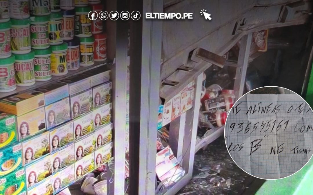 Herbolarios, en la mira de extorsión: 5 casos en 1 mes