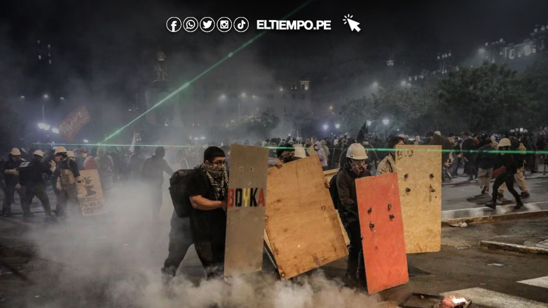 heridos en protestas