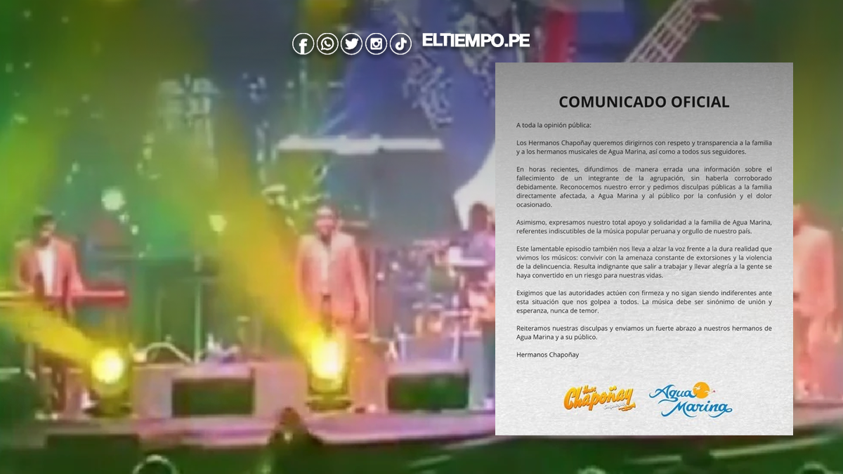 Hermanos Chaponay piden disculpas públicas