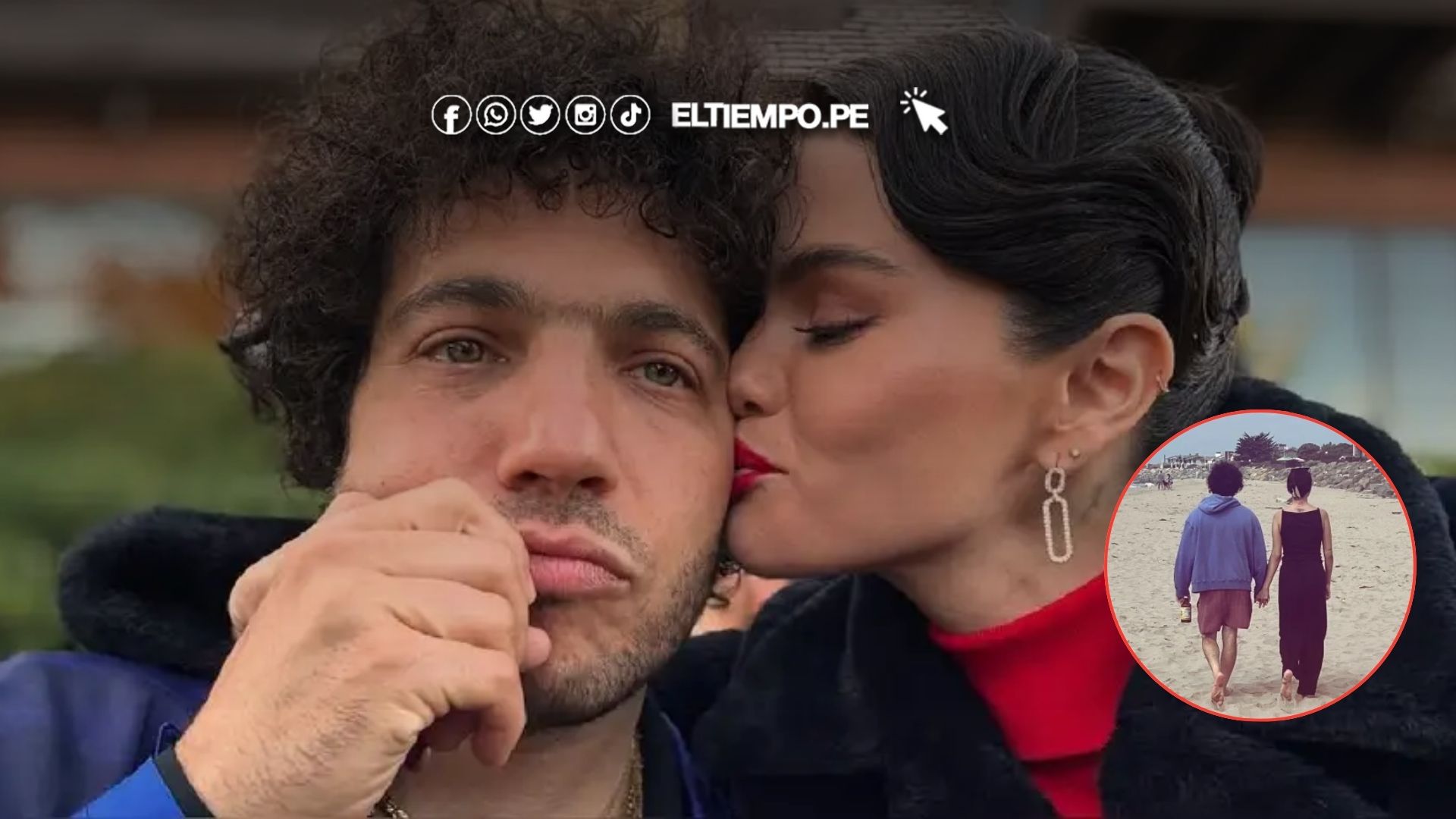 Selena Gomez y Benny Blanco celebran su primer mes de casados con una romántica foto en la playa