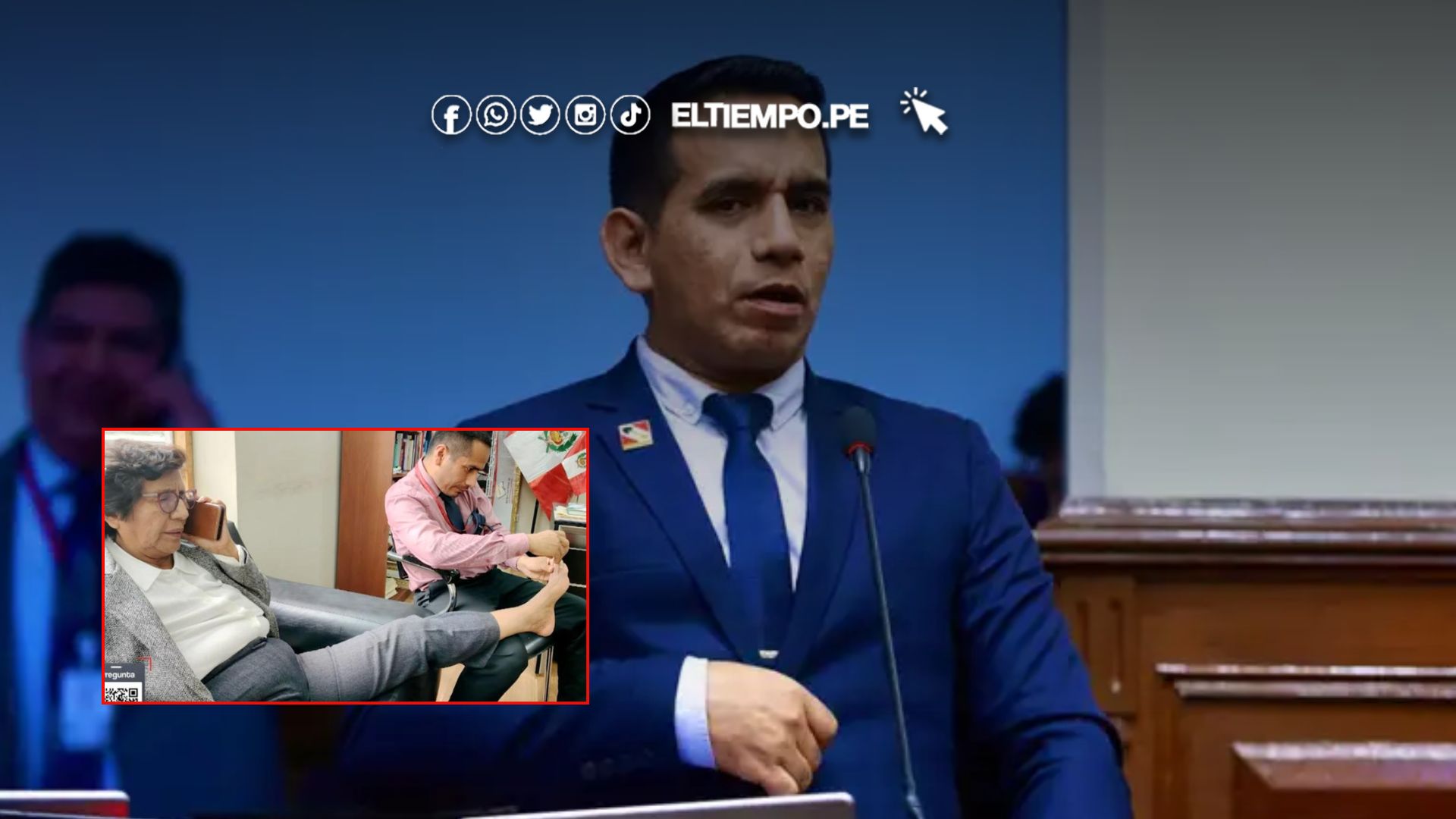 Comisión de Ética iniciará investigación contra la congresista Lucinda Vásquez por uso indebido de su asesor