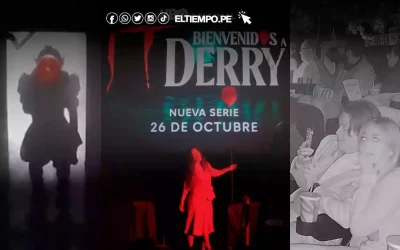 ¡Pennywise apareció en vivo en un cine y el público no lo vio venir!