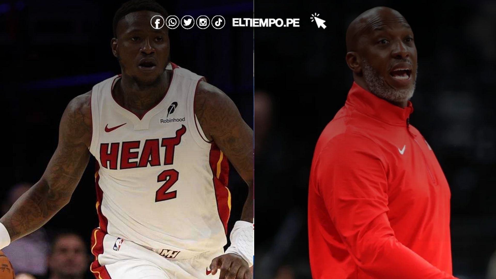 Terry Rozier y Chauncey Billups