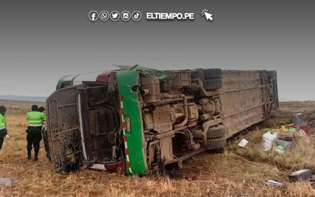 Accidente de tránsito en la vía Cusco–Espinar–Chumbivilcas dejó tres personas fallecidas y más de 30 heridos