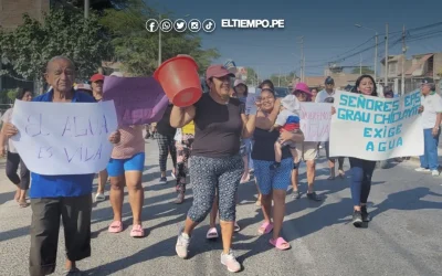 Piura se queda sin agua por 15 días