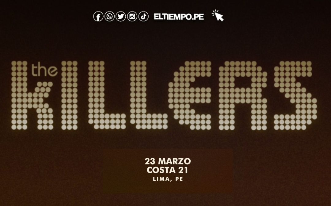 Entradas The Killers en Lima 2026: Precios y LINK de compra en Teleticket