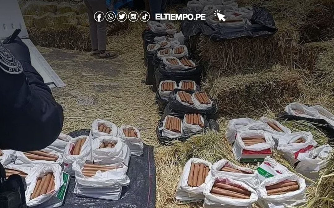 Intervienen cargamento de explosivos en la Panamericana Sur: más de 12 mil unidades incautadas en Pucusana