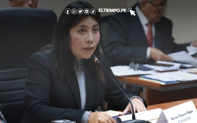 Fiscalía pide al PJ dictar prisión preventiva contra Betssy Chávez