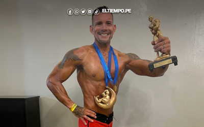 Jorge Arturo Salazar, atleta piurano, conquista el título de Mister Trujillo 2025