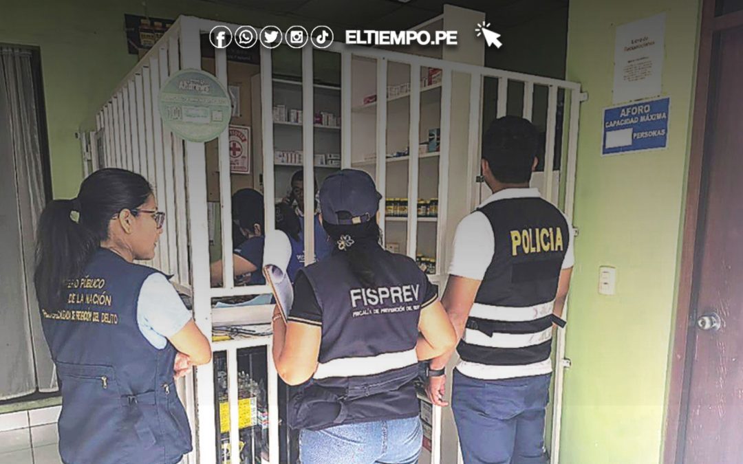 En operativo conjunto, hallan medicamentos vencidos en una botica