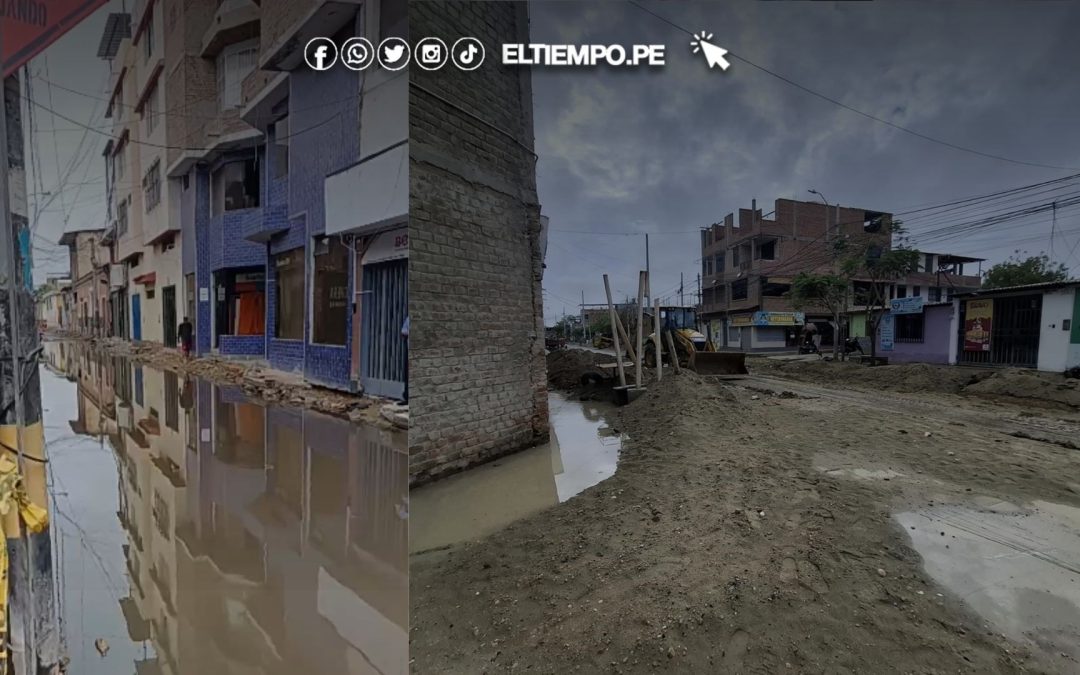 Lluvias en Piura: Así amanecieron las distintas obras que se realizan en la ciudad