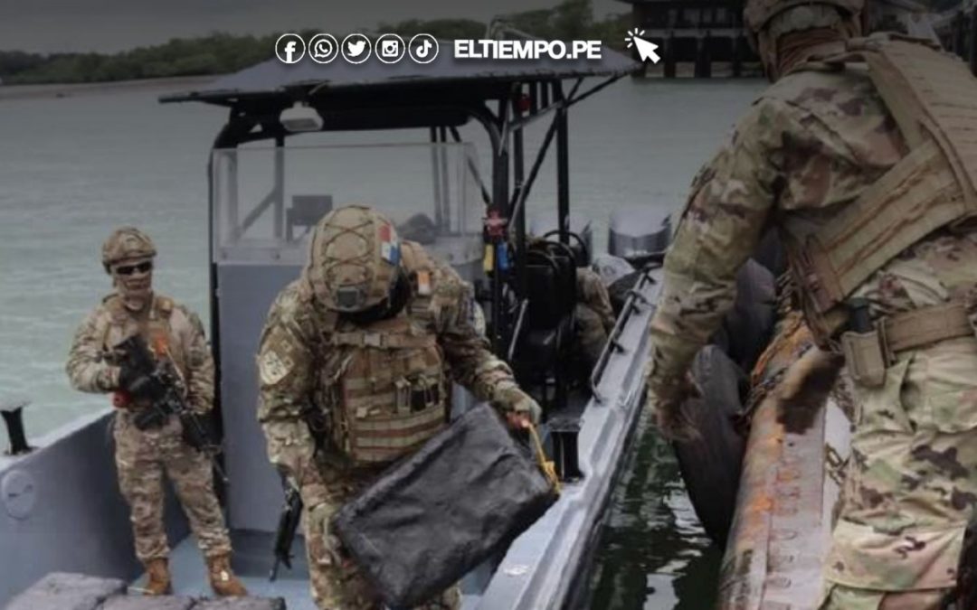 Autoridades panameñas interceptan barco con 12.000 kilos de cocaína rumbo a Norteamérica