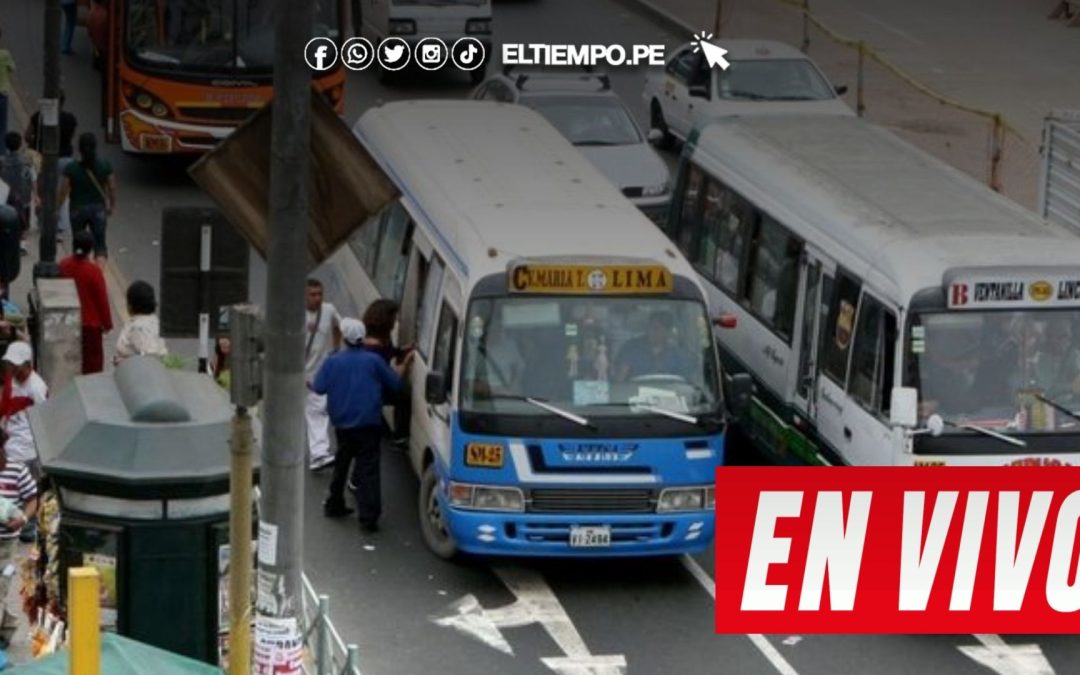 Paro de transportistas hoy 4 de noviembre 2025 Lima y Callao: Reducción de rutas, alza de pasajes y fuerte presencia policial