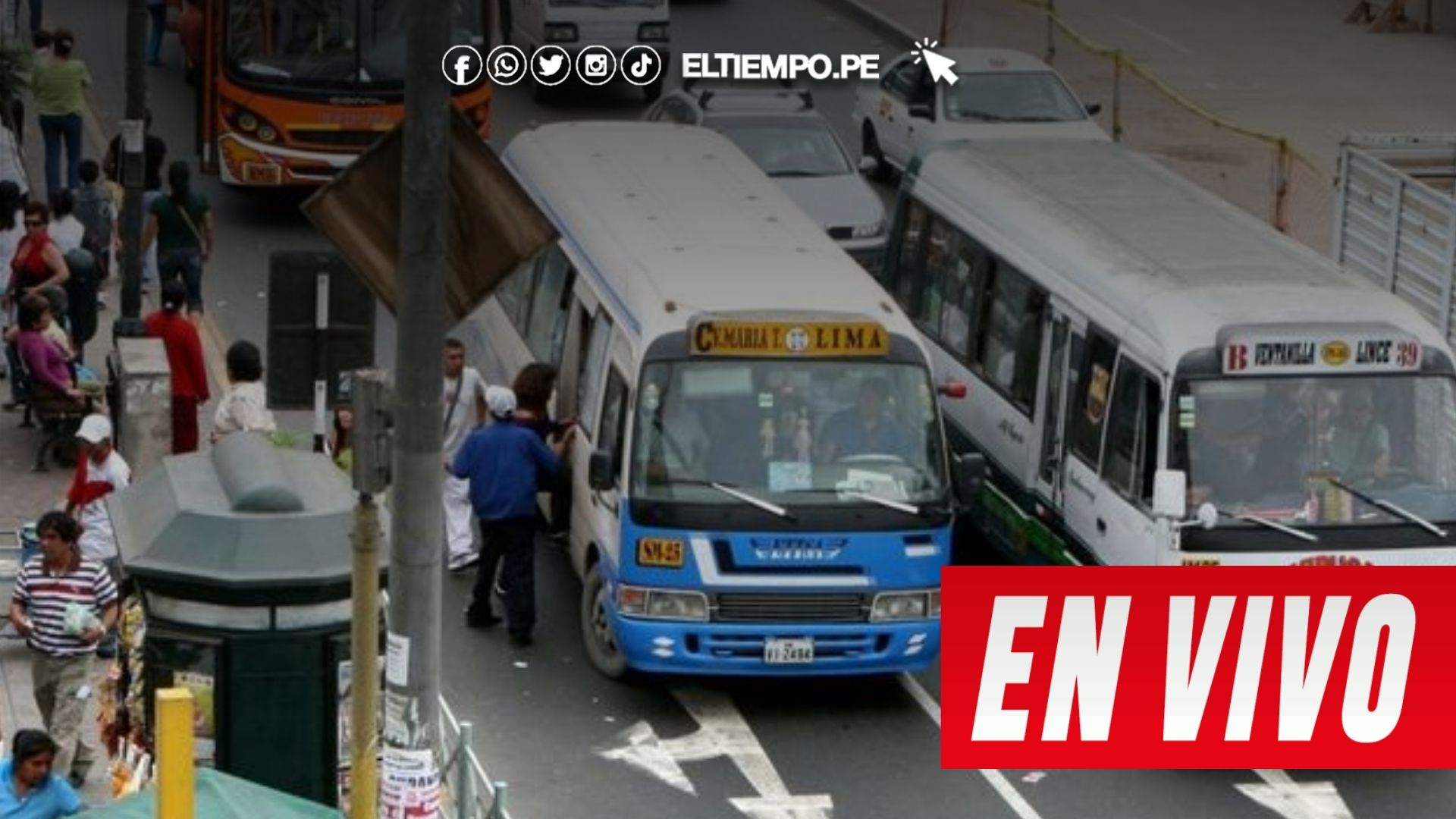 Paro en Lima 04 de noviembre