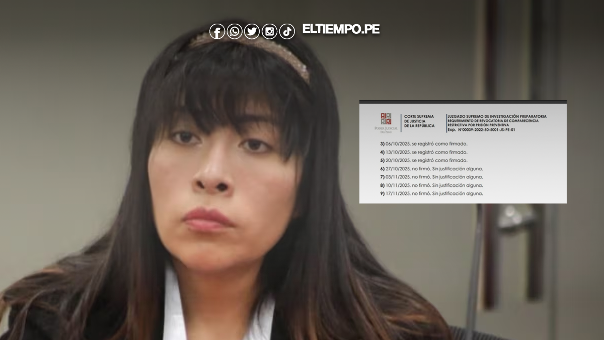 Poder Judicial ordena prisión preventiva para Betssy Chávez y dispone su captura internacional