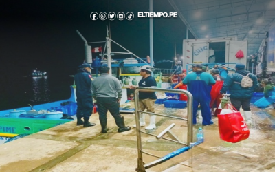 Intervienen embarcación por incumplir veda reproductiva y normas de la “Operación Calamar Gigante IV”